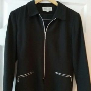 SUANNA NY Black Wool  Blazer